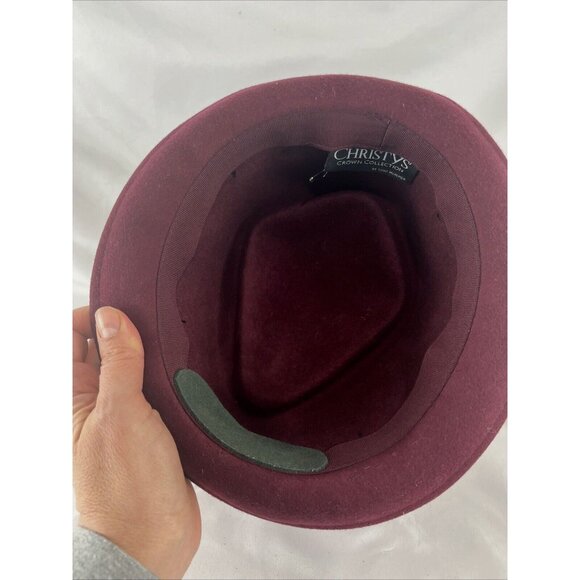 Christy's Crown Collection by Tony Merenda Felt Hat Women's Size M - Picture 3 of 7